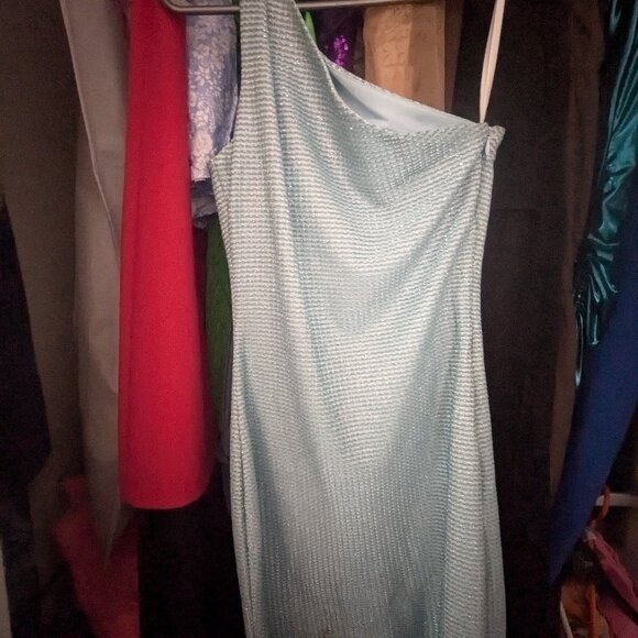 Blue sparkly dress for nights out! - Picture 1 of 2